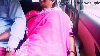 Car Sex with Beautiful Indian Housewife Cheating in Telugu Dirty Talk