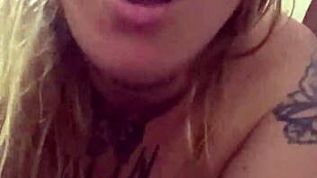 latina blonde slut gets deepthroat doggystyle anal from black cock