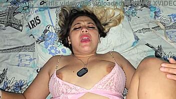 I Give The Latina Blonde Nympho Whore A Good Cock Fucking