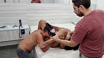 BBW Kelly Campos' first porn experience with monster cock