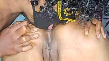 hot desi bhabhi gets ass licked in doggy style 😍