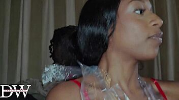 Ebony reverse gangbang bbc stud dreads way 😜