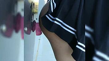 using my dildo outside neighbor's house