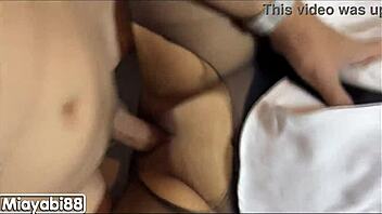 Boss fucks secretary in office stockings 😈