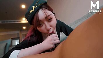 Я стюардесса, охота на большой хуй после воздержания