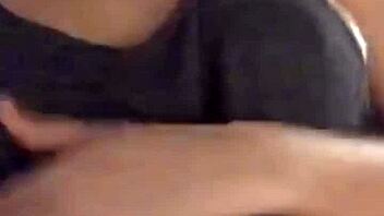 periscope girl touches herself!