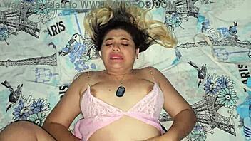 I Give The Latina Blonde Nympho Whore A Good Cock Fucking