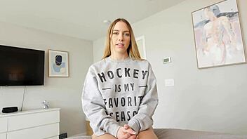 i traded sex with my hot blonde step sis for hockey tickets