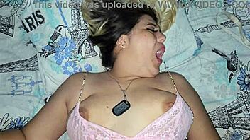 I Give The Latina Blonde Nympho Whore A Good Cock Fucking