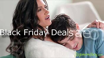 I assure you, stepson, cuddling is better this way with big tits