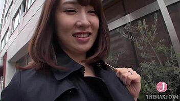 Beautiful Asian Mature Forced to Suck While Masturbating