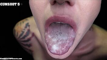 Milf Takes Eight Cumshots in Gloryhole Fucking