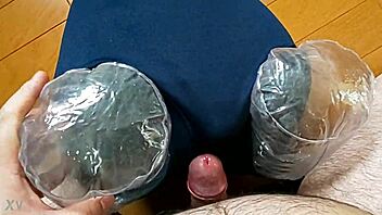 bloomers rubbing against vibrator leads to intense masturbation session with electric toy 😍