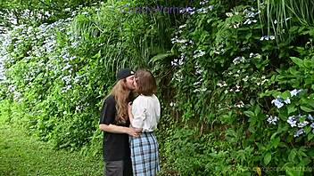 Village Girl Fucked in Hydrangea Gardens!