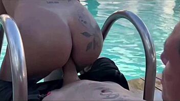 ana miller fucks ktal in pool