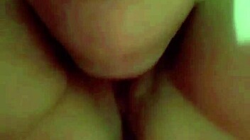 Deepthroat Action with Cute Neighbor’s Juicy Lips