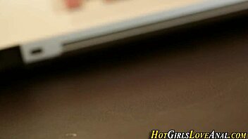 busty lesbian eats ass 😍