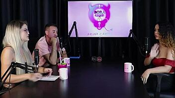 Charllottye Sheer Red Feels More Daring In Swingers House After Orgy Injury