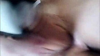 Large thick dildo play with wet toys