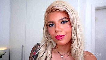 Gabriella Gushi Gets Fucked by Three Guys for First Time