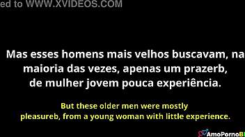 Teen Brunette Sucks Monster Cock!