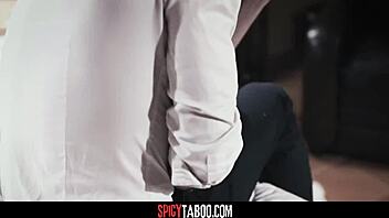 Hot teen 18+ stepsis helping her geek stepbro lose his virginity in cowgirl?