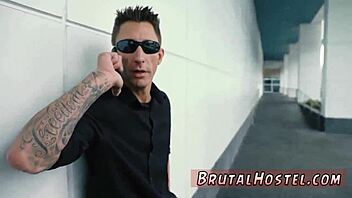 Teen bound tight for extreme hardcore domination session