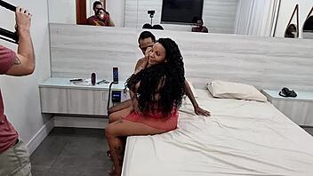 BBW Kelly Campos' first porn experience with monster cock