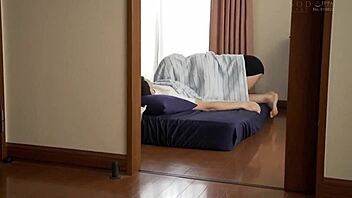 Depraved Stepmom Iori Kogawa Couldn't Resist Stepson's Morning Hard-On.