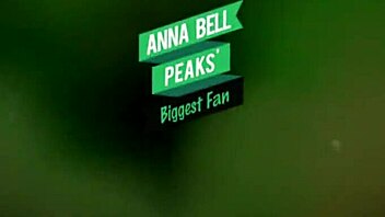 Anna Bell Peaks interacts with her biggest fan in a threesome, riding and sucking in various positions.