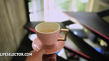 Lifeselector petite 18+ Alexa Flexy craves threesome fun