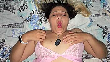 I Give The Latina Blonde Nympho Whore A Good Cock Fucking