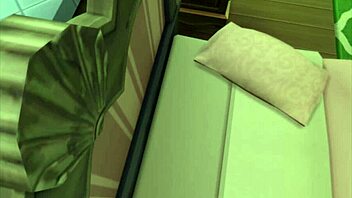 sims 4 lesbians kiss and finger each other suggestively