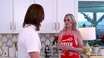 Milf Addyson James Blackmailed into Anal with Stepson Axel Haze