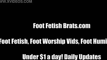 bella cherry and sarah engage in a foot worshiping orgy with licking and jerking off