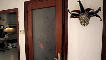 caught my friend watching porn, got so wet from his big cock, had to ride him hard