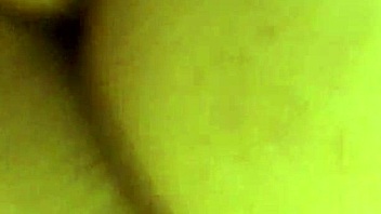 Latina gets creampie in hotel room during bent over doggystyle sex.