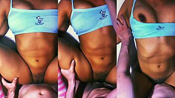 María, why so shy? Your tight latina roommate finally opens up for wild college sex!