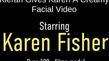 curvy mature karen fisher licks balls ass and gets her pussy pounded with fat orgy kissing blowjob rimjob missionary heels at work