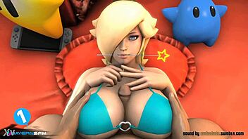 Big Tits Titty Fuck In 1 2 Switch Game!