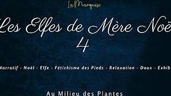 les elfes de mère noël 4 - french dirty talk joi foot fetish
