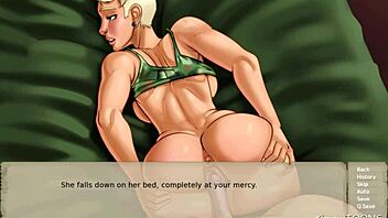 horny college slut gets fucked in her dorm room