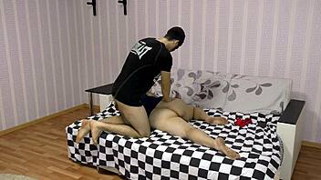 Stepson Sneaks into Sleeping Milf's Bed