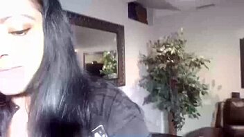 Maxine In Sexy Cop Outfit Dildo Fucks Her Asian Orifices