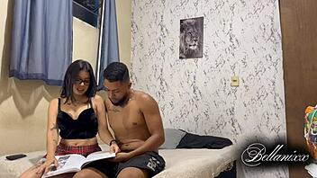 Aluno CREAMPIES ProfessoRa’s Tight Culo in Private Lesson, OMG!