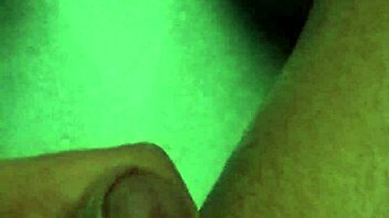 masturbating my monster cock in the bath