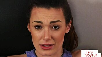 office femdom makes sub jerk till cum 😏