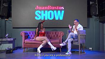 lalucero swallows a dick on orders from her dominatrix in this christmas special 😈