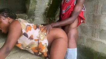 I Fucked My Neighbor's Wife Under The Staircase, And She Was Moaning So Loud!