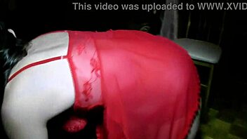 The submissive and her master amateurs having sex in their home